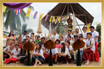 งานเบิกพระเนตรพระประธาน ณ วัดบ้านใหม่เจริญวงค์อินทราราม จ.กำแพงเพชร