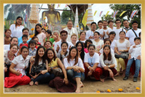 งานเบิกพระเนตรพระประธาน ณ วัดบ้านใหม่เจริญวงค์อินทราราม จ.กำแพงเพชร