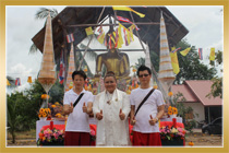 งานเบิกพระเนตรพระประธาน ณ วัดบ้านใหม่เจริญวงค์อินทราราม จ.กำแพงเพชร