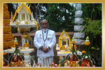 งานตั้งศาลพระภูมิบ้าน สท.คลองลัดหลวง จังหวัดสมุทรปราการ