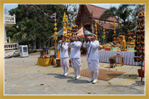 งานบวงสรวง - เททองหล่อพระ - วัดบางปิ้ง