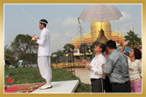 งานพิธีรวงสรวงยกพระประดิษฐ์ฐาน ณ เศียรพระพิฆเณศ วัดโพรงอากาศ จ.ฉะเชิงเทรา