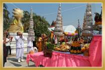 งานบรวงสรวงหล่อพระ วัดอ่างศิลา  จ.ชลบุรี