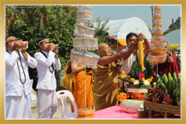 งานบรวงสรวงหล่อพระ วัดอ่างศิลา  จ.ชลบุรี