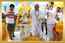 ตั้งศาลพระพรหม บริษัท  สวอลิตี้ไพพ์ แอนด์ สตีล แมนูแฟคเจอริ่ง จำกัด